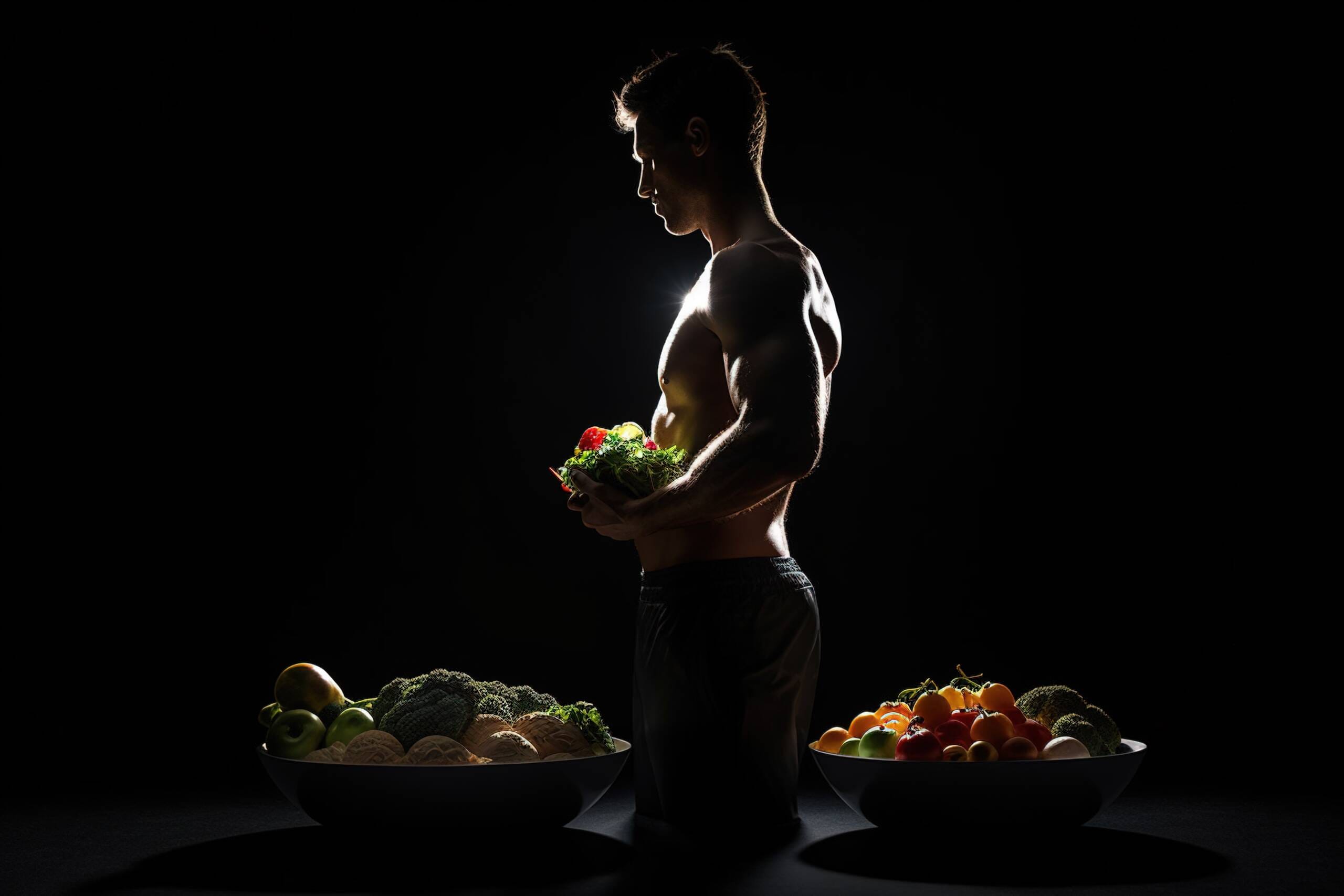 healthy eating tips food balance with proper nutrition proportions plan your meal healthy balanced food dieting concept fitness sport eat nutrition fruits vegetables water 1 scaled