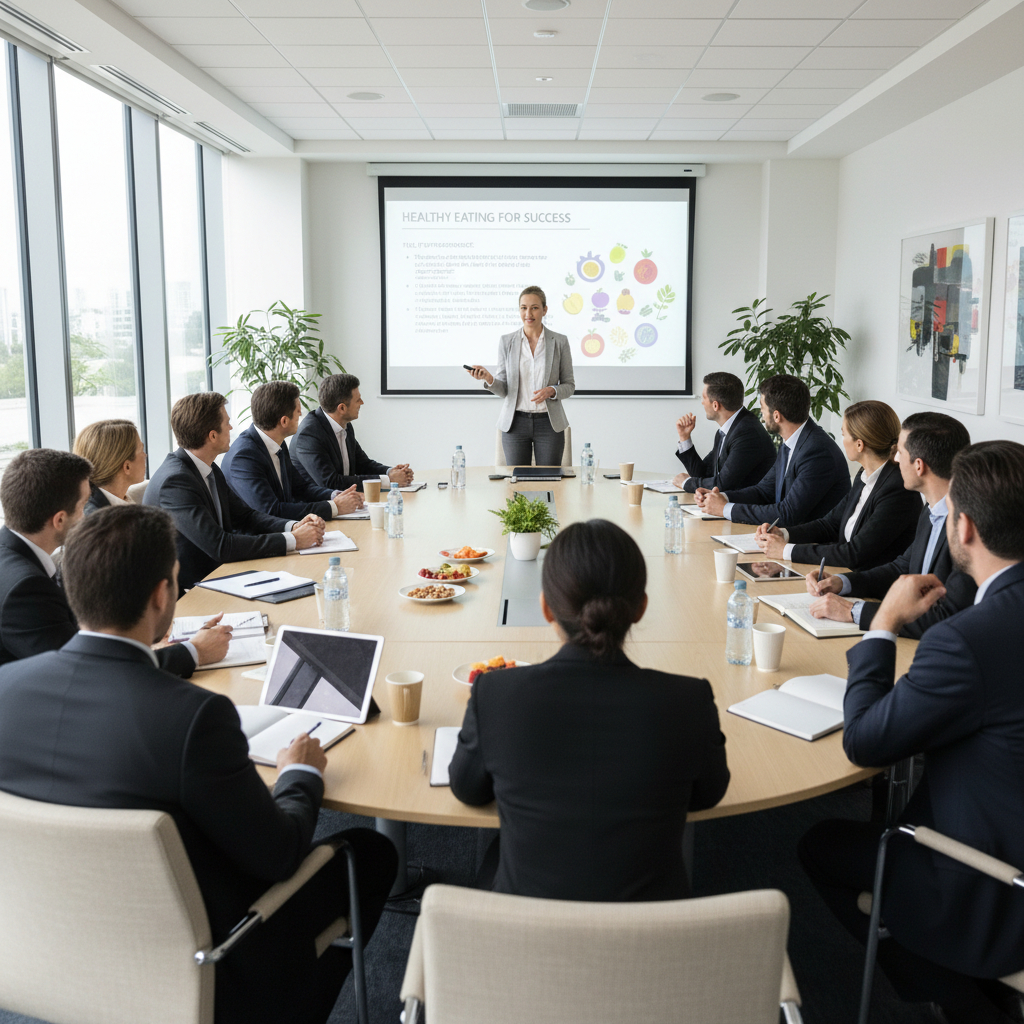 freepik corporate nutrition workshop in a modern conferenc 74317