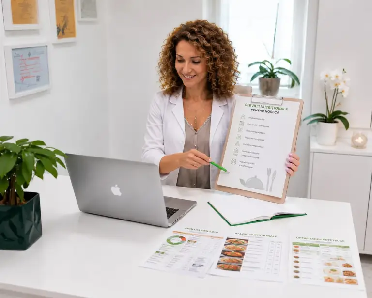 Consultanță nutrițională pentru HoReCa oferită de Live Healthy